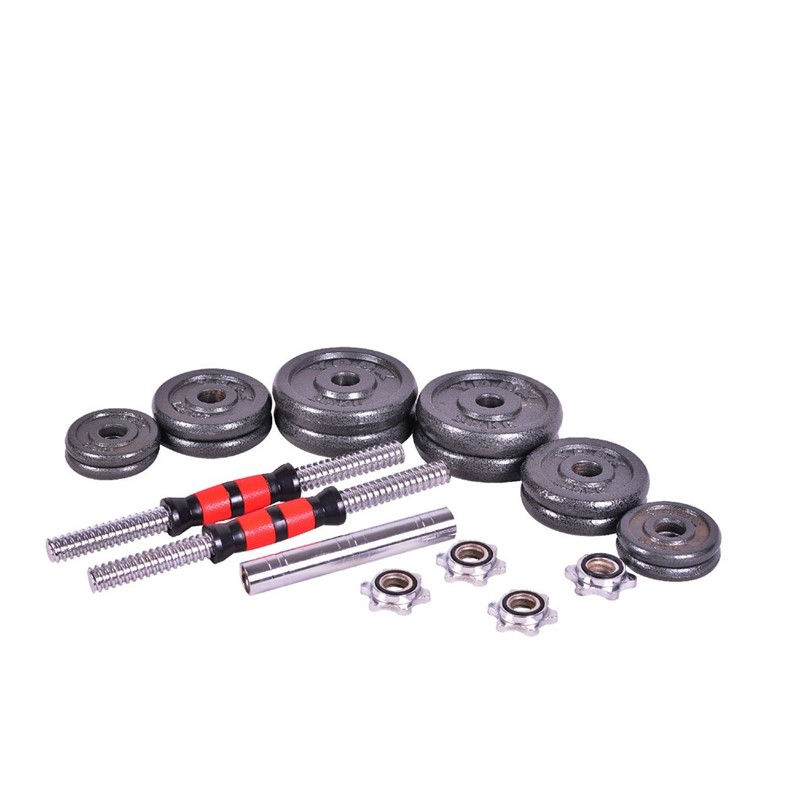 DB002 1 20KG CAST IRON DUMBELL WITH CONECTOR 1