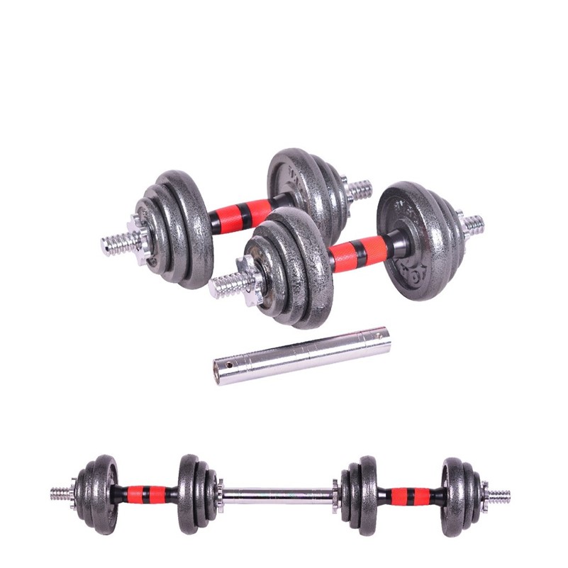 DB002 1 20KG CAST IRON DUMBELL WITH CONECTOR 2
