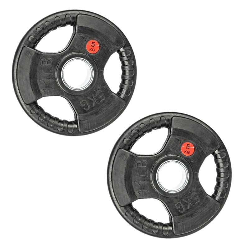 DB013 5KG OLYMPIC RUBBER PLATE BIG HOLE