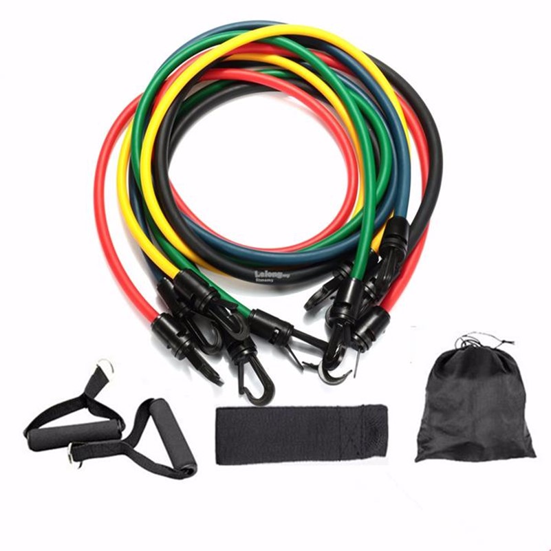 DB016 2 MUSCLE ROPE RESISTANCE BAND 1